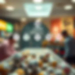 Conceptual diagram illustrating the lottery system