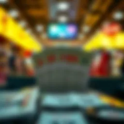 Visual representation of Korean lottery tickets and betting options