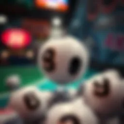 Visual representation of Up Down Powerball game mechanics